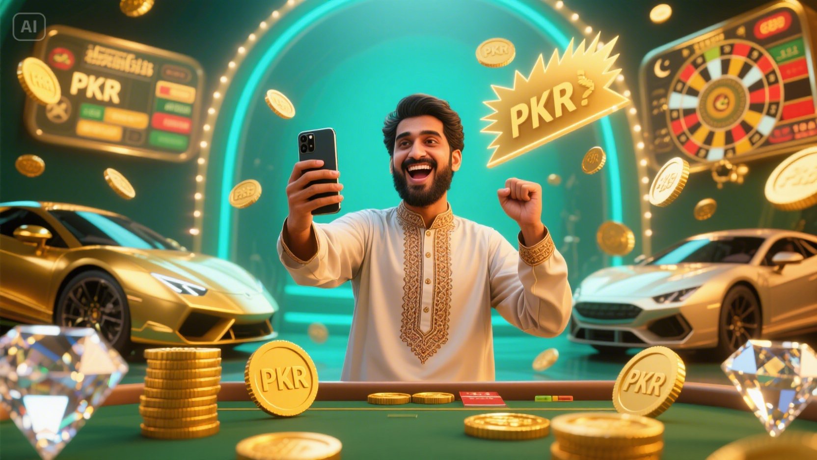 Registration at Amazon Slots PK Casino